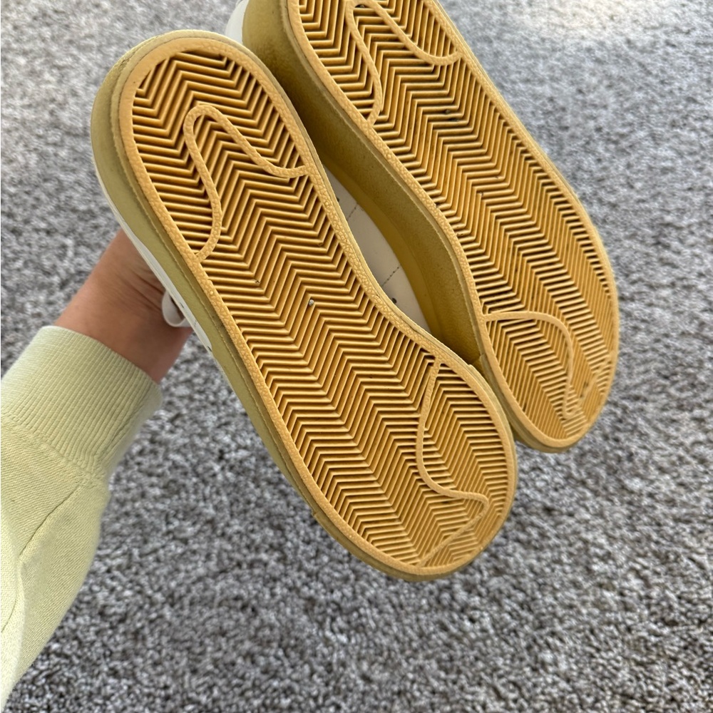 Nike Blazer Low Platform White Lemon Wash Women’s Sneakers Size 7.5 - Picture 5 of 5